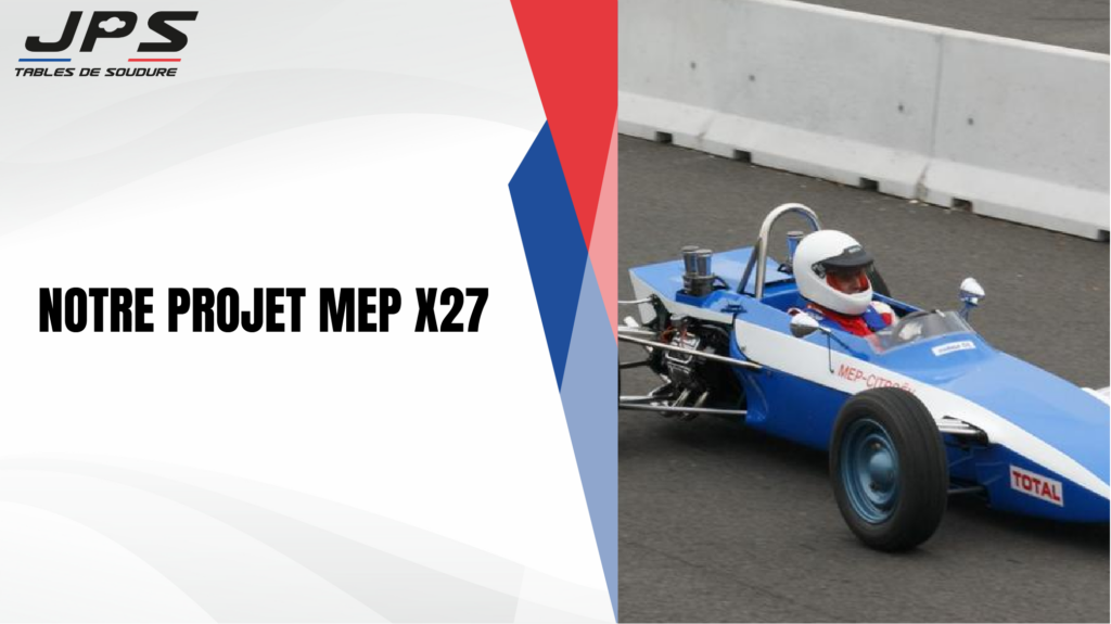 Présentation du projet de fabrication d'une MEP, une voiture monoplace de chez Citroën.