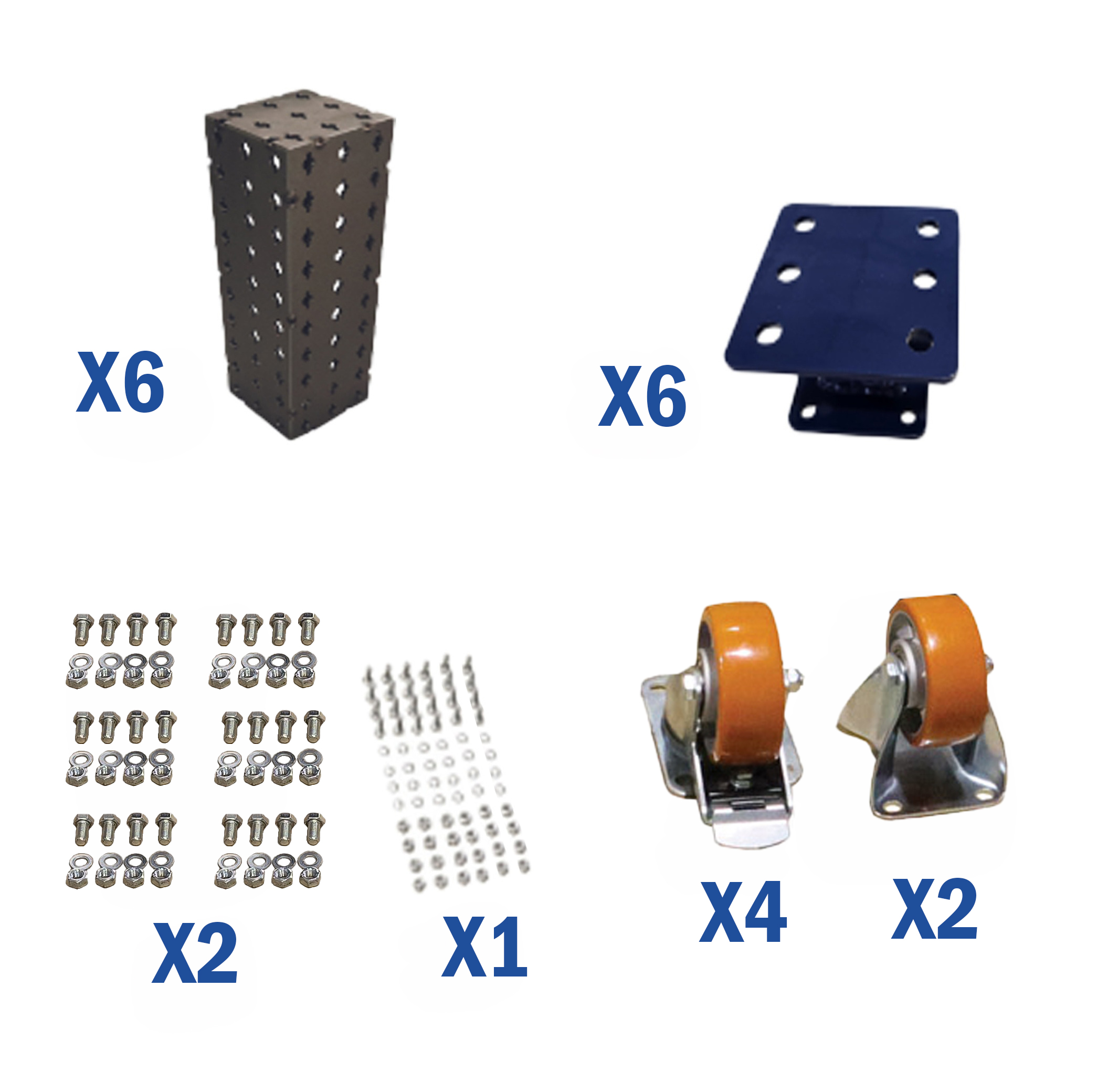 6 Pieds modulaires pour Table de soudure – Image 2
