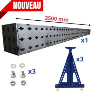 Kit tréteaux de soudure 2500 mm