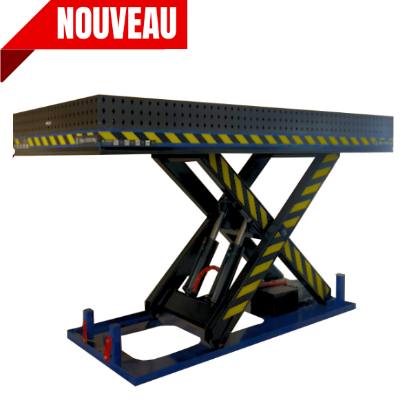 Pied de table élévatrice 2000×1000